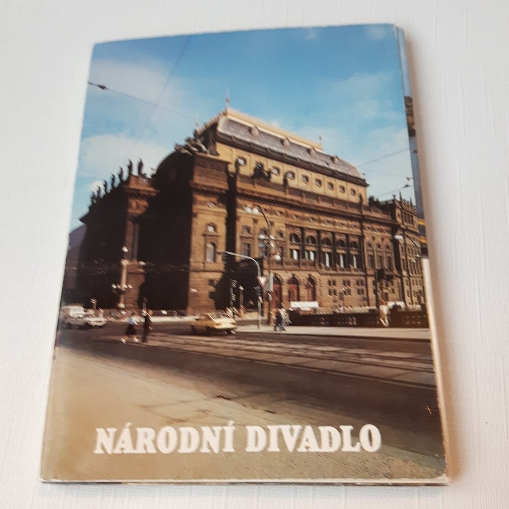 The National Theater in Prague Narodni Divadlo